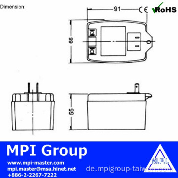 UL1310 zertifiziertes AC-DC-Steckernetzteil